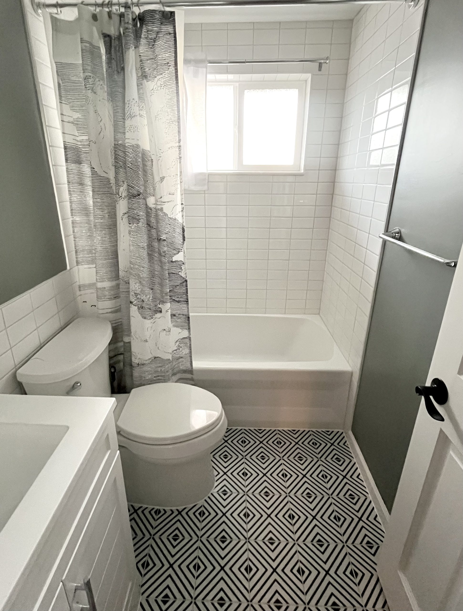 Bathroom remodel completed