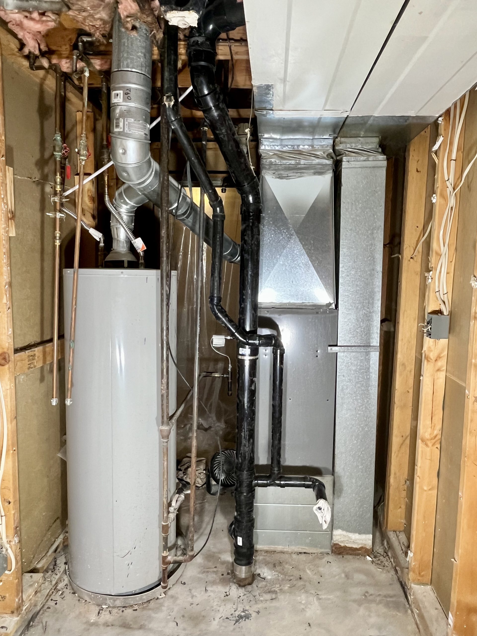 Bathroom demolition complete