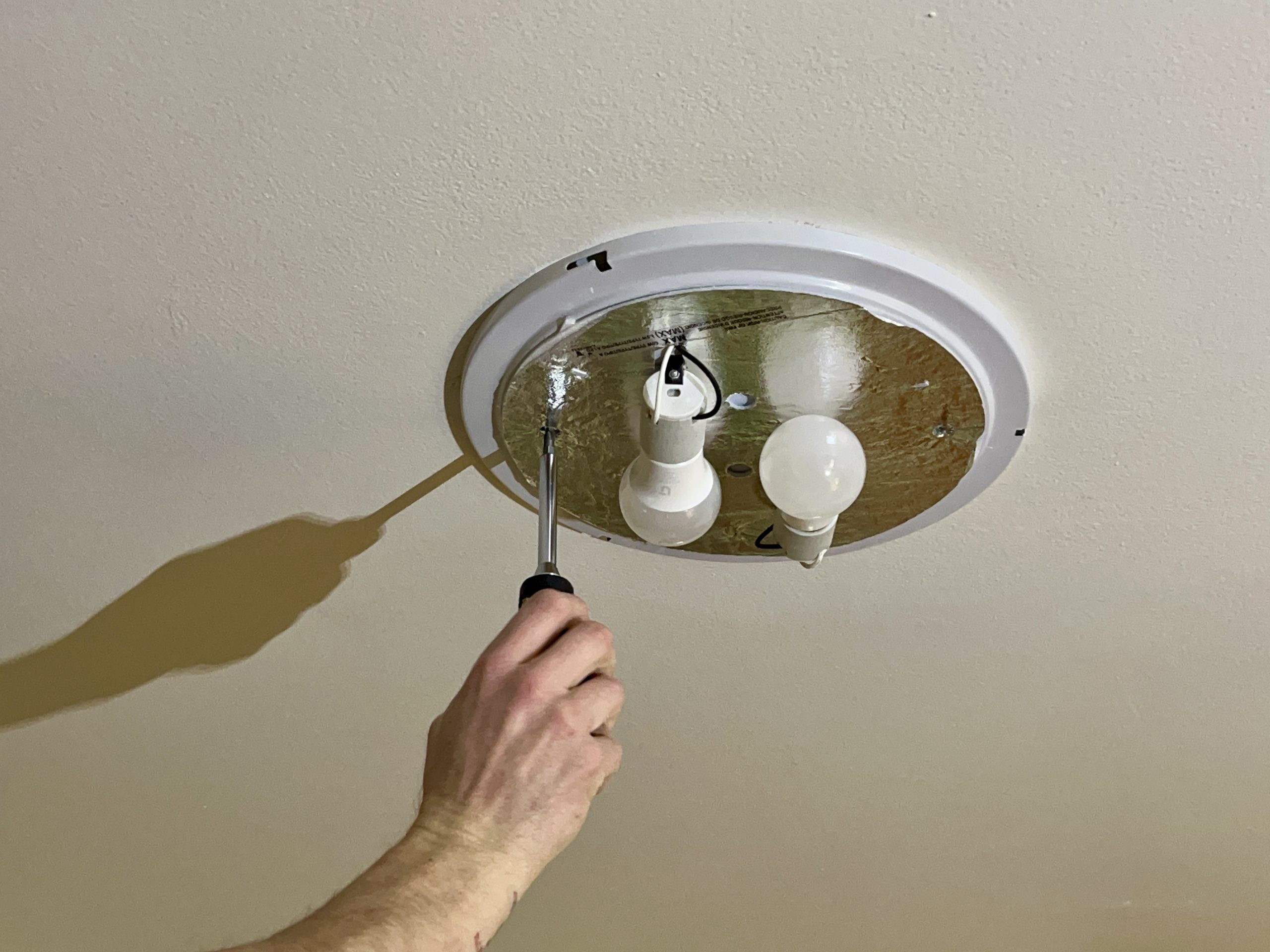 Light fixture work