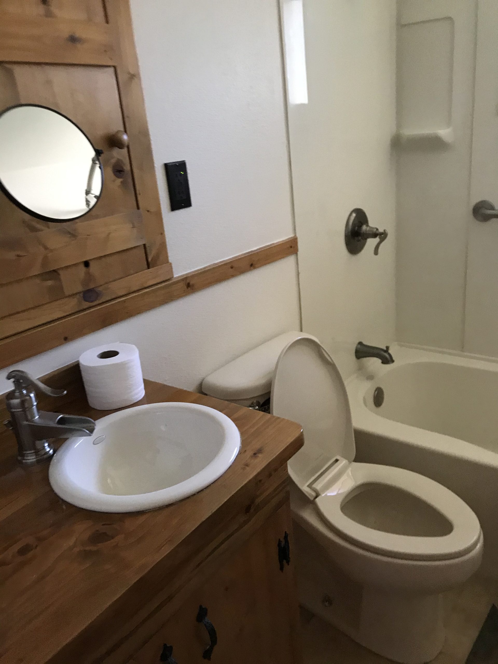 Bathroom before remodel